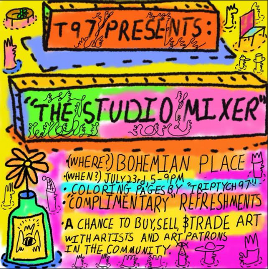 "The Studio Mixer" hosted by Triptych97 | Saturday, July 23rd